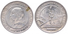 Vecchia Monetazione (1864-1938) 5 Lire 1932 - Ag
FDC