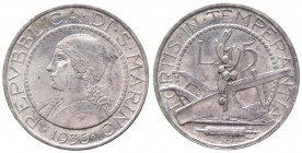 Vecchia Monetazione (1864-1938) 5 Lire 1936 - Ag
FDC