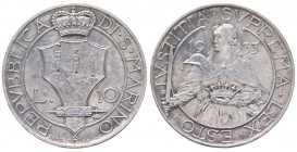 Vecchia Monetazione (1864-1938) 10 Lire 1933 - Ag
FDC