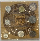 Serie San Marino n.8 valori 1972 - con 500 lire in Ag
n.a.