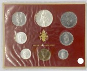 Serie Divisionale Vaticano composta da 8 Valori compreso 500 Lire in Ag - Anno 1975 Giubilare 
n.a.