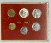 Serie Divisionale Vaticano composta da 6 Valori compreso 500 Lire in Ag - Anno 1981 III
n.a.