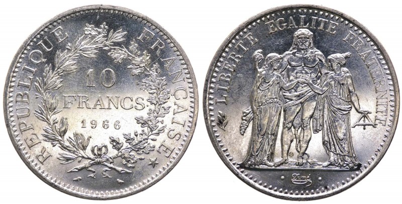 Francia - Repubblica Francese - 10 Francs 1966 - Ag
n.a.