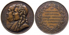 Francia - Les Souscripteurs Associes pour propager l'histoire des bienfaiteurs de l'humanitè 1833 - Ae colpetti gr.34,72 Ø mm41,55 
n.a.