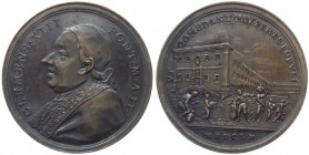 Clemente XIII (1758-1769) Medaglia Anno II (1760) - Ae gr.15,66 Ø mm33 
n.a.