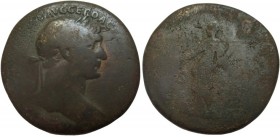 Sestertius Æ
Hadrian (117-138), Rome, Laureate bust right / Tyche
32 mm, 25,56 g