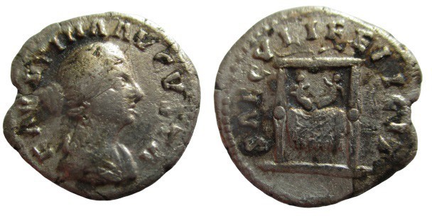 Denarius AR
Faustina II (147-175). Rome
19 mm, 2,81 g