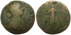 Sestertius Æ
Faustina II Junior (147-175), Rome, 30 mm, 21,12 g