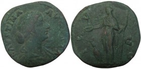 Sestertius Æ
Faustina II Junior (147-175), Rome, Juno
30 mm, 23,09 g