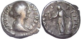 Denarius AR

Faustina II Junior (147-175), Rome, 17 mm, 3,04 g