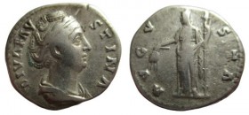 Denarius AR
Diva Faustina I (140-141), Rome
17 mm, 3,47 g