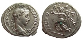 Denarius AR
Severus Alexander (222-235), Rome, AD 225. Laureate and draped bust right / Victory running left, holding wreath and palm
19 mm, 2,93 g...