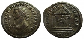 Antoninianus Æ
Siscia, Probus (276-282), Tempel
22 mm, 4,40 g