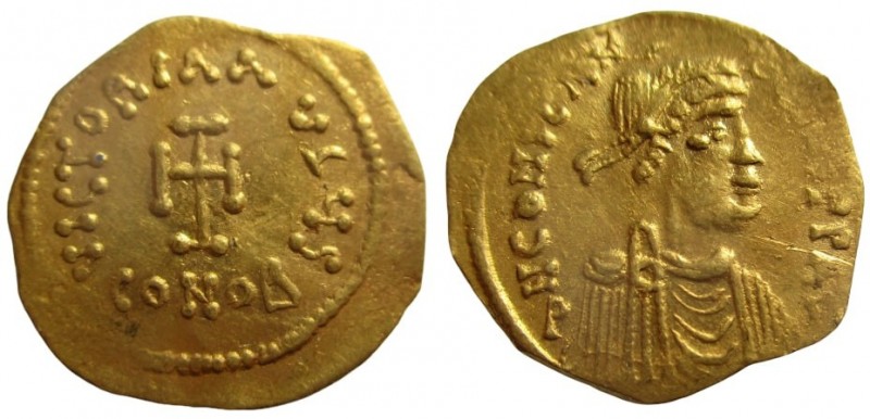 Tremissis
Constans II (641-668), Constantinople, δ N CONSTANTINUS P P AV. Diade...