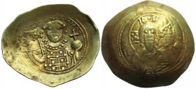 Histamenon AV
Michael VII Ducas (1071-1078), Nomisma, Constantinople, IC - XC. Facing bust of Christ Pantokrator / + MIXAHΛ BACIΛ O Δ. Facing bust of...