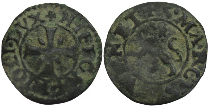 Bronze Æ
Giorolamo Priuli (1559-1567), Venice
15 mm, 0,54 g