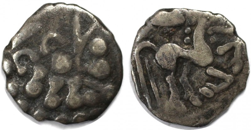 Keltische Münzen, BOHEMIA. BOIER. Quinar 1. Jhdt. v. Chr, Prager Typus. Silber. ...