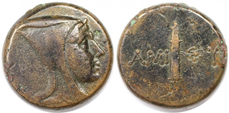 Griechische Münzen, PONTUS. AMISOS. AE (21,05g). 120 - 95 v. Chr., Zeit Mithrada...
