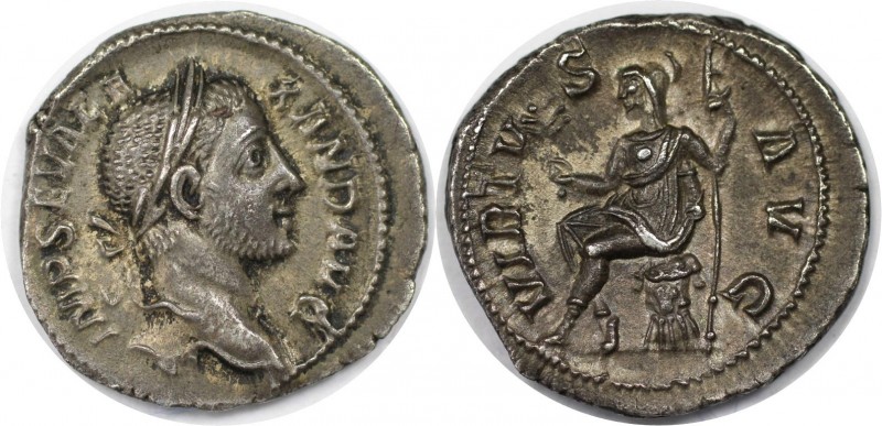 Römische Münzen, MÜNZEN DER RÖMISCHEN KAISERZEIT. Severus Alexander, 222 - 235 n...