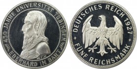 5 Reichsmark 1927 F