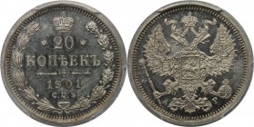 20 Kopeken 1901 SPB AR
