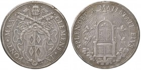  Roma – Clemente IX  (1667-1669) - Piastra - Munt. 4 RR
Appiccagnolo rimosso.
BB