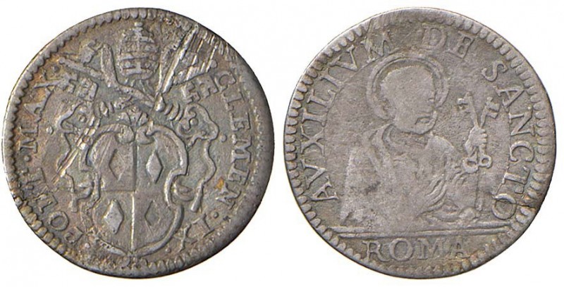 Roma – Clemente IX (1667-1669) - Grosso - Munt. 11 C
qBB 