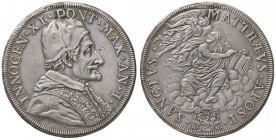 Roma – Innocenzo XI (1676-1689) - Piastra An. I - Munt. 42 R
Foro otturato.
SPL