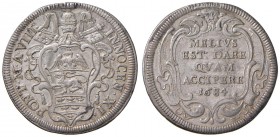 Roma – Innocenzo XI (1676-1689) - Testone 1684 - Munt. 70 R
Appiccagnolo rimosso.
Migliore di BB