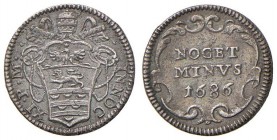 Roma – Innocenzo XI (1676-1689) - ½ Grosso 1686 - Munt. 211 C
Bello SPL