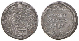 Roma – Innocenzo XI (1676-1689) - ½ Grosso 1688 - Munt. 211A C
BB+