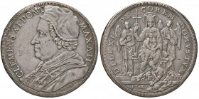 Roma – Clemente XI (1700-1721) - Piastra 1702 An. II - Munt. 33 C
Foro otturato.
BB