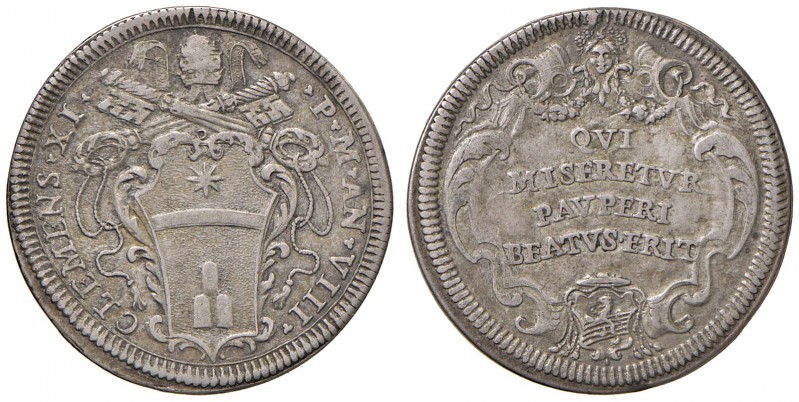 Roma – Clemente XI (1700-1721) - Testone An. VIII - Munt. 77 R
Migliore di BB