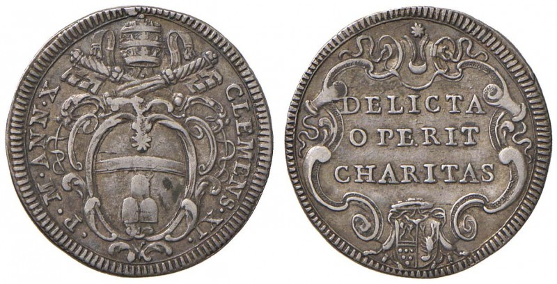 Roma – Clemente XI (1700-1721) - Giulio An. X - Munt. 87 RR
BB+-qSPL