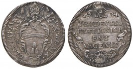 Roma – Clemente XI (1700-1721) - Giulio An. XIX - Munt. 104 R
Foro otturato.
SPL 