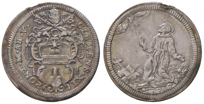 Roma – Clemente XI (1700-1721) - Giulio An. V - Munt. 117 R
Appiccagnolo rimosso...