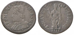Ferrara – Clemente XI (1700-1721) - Muraiola da 2 Baiocchi 1710 - Munt. 247 R
BB