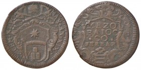 Ferrara – Clemente XI (1700-1721) - Mezzo Baiocco An. XIX - Munt. 248 R
BB
