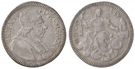 Roma – Benedetto XIV (1740-1758) - Doppio Giulio 1754 An. XV - Munt. 51B R
BB+