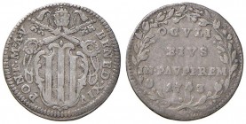 Roma – Benedetto XIV (1740-1758) - Grosso 1743 An. V - Munt. 81 R
BB
