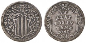 Roma – Benedetto XIV (1740-1758) - Grosso 1749 An. IX - Munt. 137A R
BB