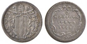 Roma – Benedetto XIV (1740-1758) - ½ Grosso 1757 An. XVII - Munt. 150 R
BB+
