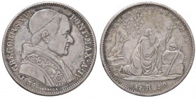 Roma – Gregorio XVI (1831-1846) - 50 Baiocchi 1834 - Gig. 84 C
BB