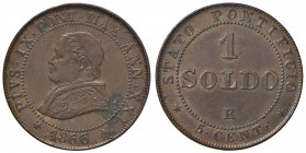 Roma – Pio IX (1846-1870) - Soldo 1866 - Gig. 325 NC
Macchietta.
qSPL 