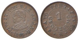Roma – Pio IX (1846-1870) - 1 centesimo 1867 - Gig. 331 R
SPL