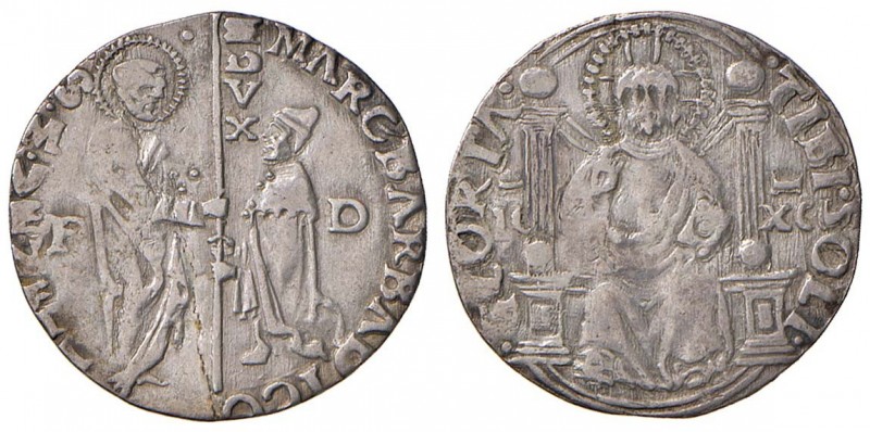 Venezia – Marco Barbarigo (1485-1486) - Marcello - Pao. 2 R
Sigle F D.
qSPL