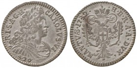 Mantova – Carlo VI (1708-1740) - 20 Soldi 1732 - Mir. 752/2 NC
SPL+/qFDC