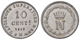 Milano – Napoleone (1805-1814) - 10 Centesimi 1813 - Gig. 202 C
m.SPL