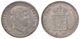 Napoli – Ferdinando II (1830-1859) - 10 Grana 1832 - Gig. 144 R
qFDC/FDC