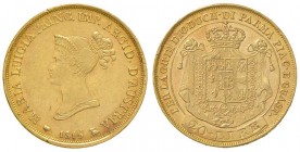 Parma – Maria Luigia (1815-1847) - 20 Lire 1815 - Gig. 3 R
Colpetto.
SPL/qFDC